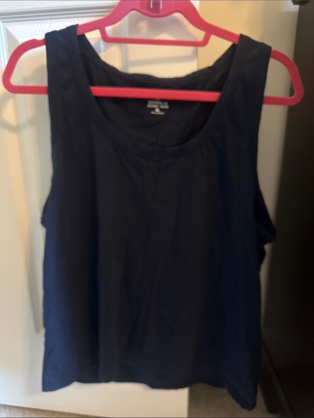 J. Crew Navy Broken-in Jersey Tank